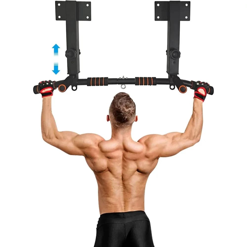 Traction bar and wall mounted dive station Multi-functional gym training equipment for indoor exercises
