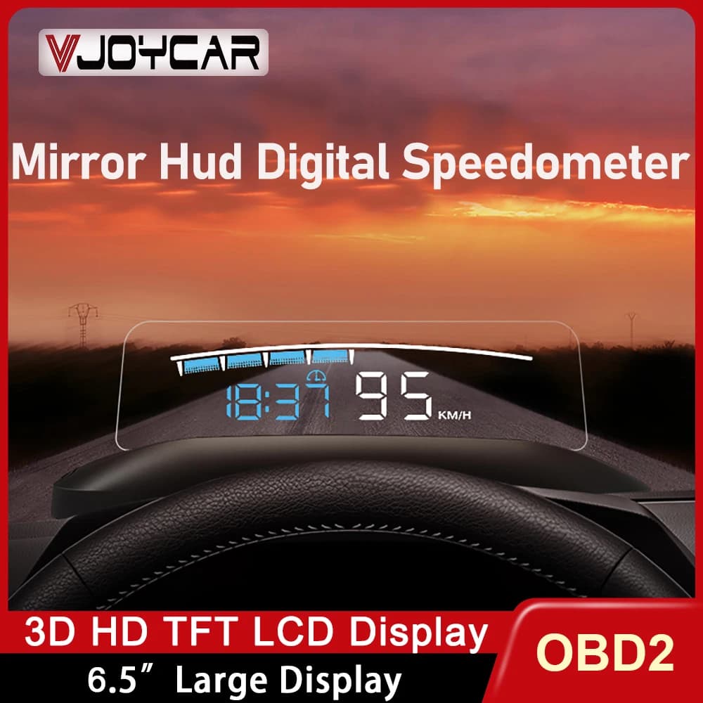 HUD Mirror M41 Plus Car Head up Display OBD2 parabrezza Speed Projector allarme di sicurezza temperatura dell'acqua sovratensione RPM tensione