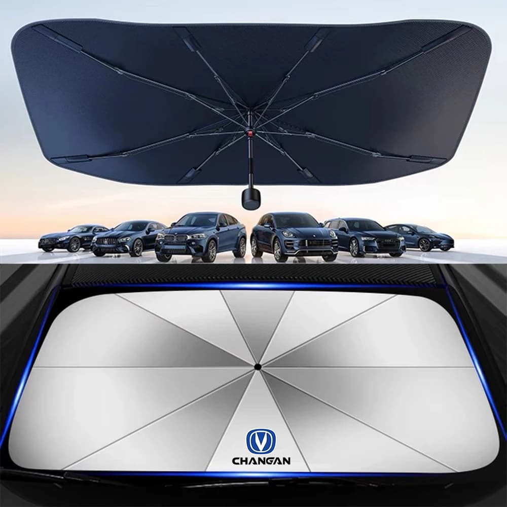 Parabrezza per auto parasole blocchi UV Ray riflettore ombrello per Changan CS35Plus CS55 CS75 Eado UNI-T UNI K Oushang parasole