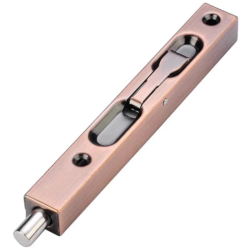 Perno di sicurezza antifurto in acciaio inossidabile 304 per porte e finestre in legno, montaggio a vista, ferramenta per la sicurezza domestica