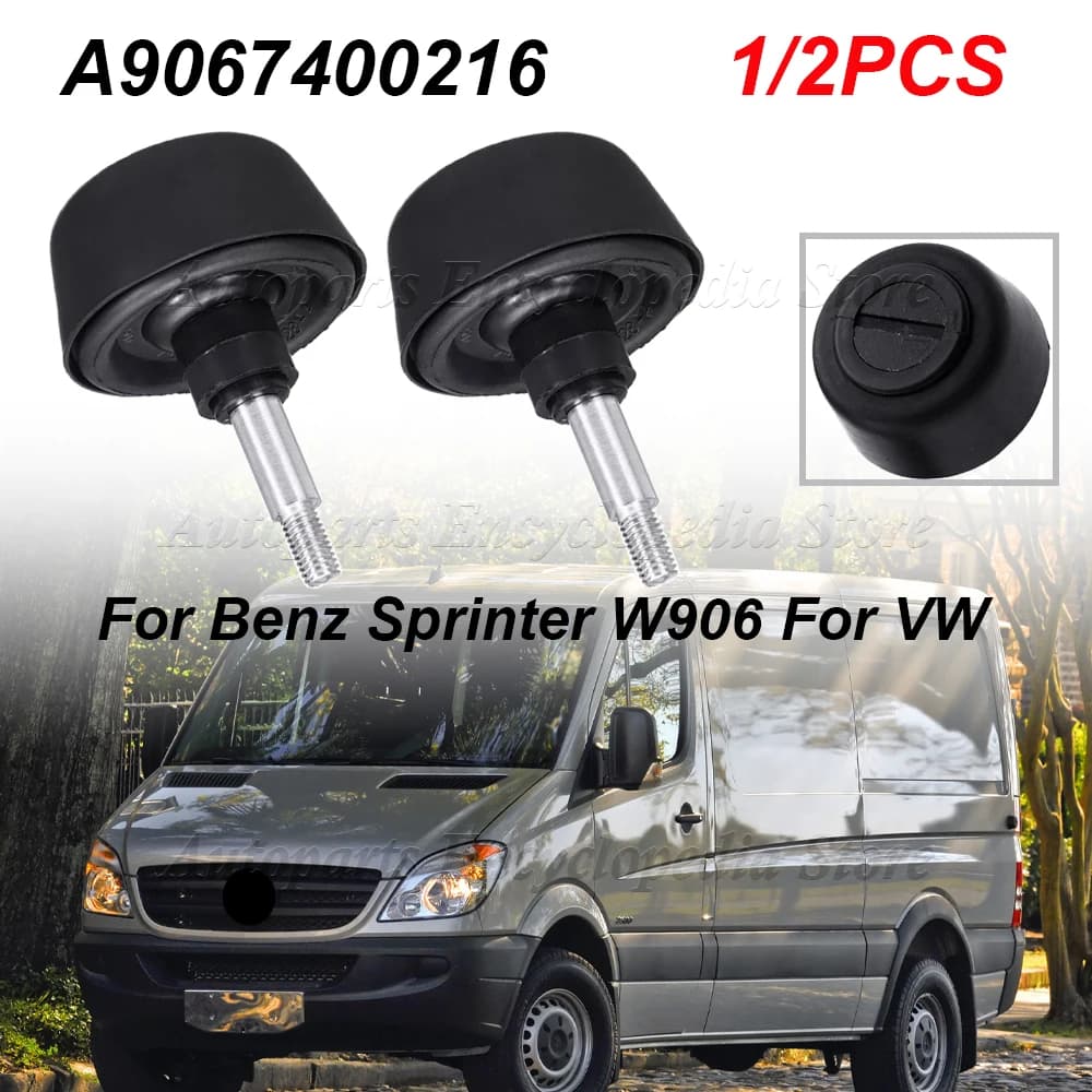 Per Mercedes Benz Sprinter W906, per VW Crafter A9067400216, 1/2 Pezzi, Fermaporta Auto, Supporto Pannello Laterale Porta Posteriore, Magnete di Blocco