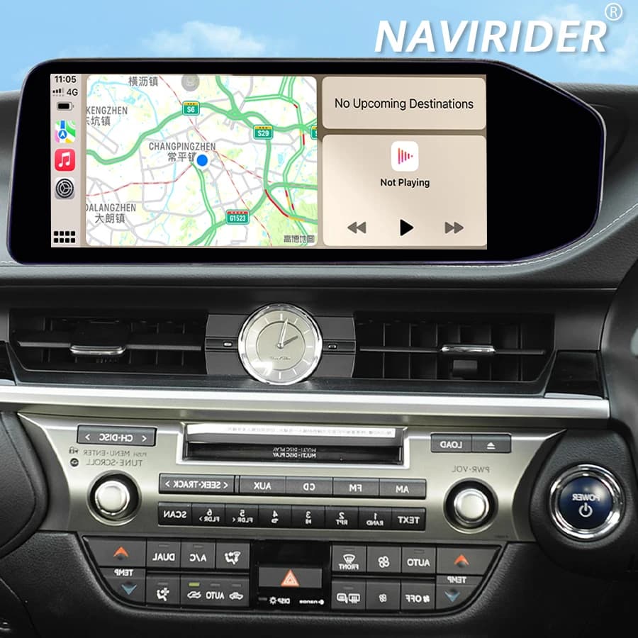 RHD Car Radio Android 15 Auto Screen Navi Wireless Carplay For Lexus ES ES300 ES250 ES350 ES300h 2013-2017 12.3inch 4G HU Stereo