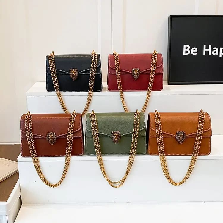 Borsa a tracolla di lusso da donna, mini pochette minimalista ed elegante, stile vintage, alla moda, chic urbano
