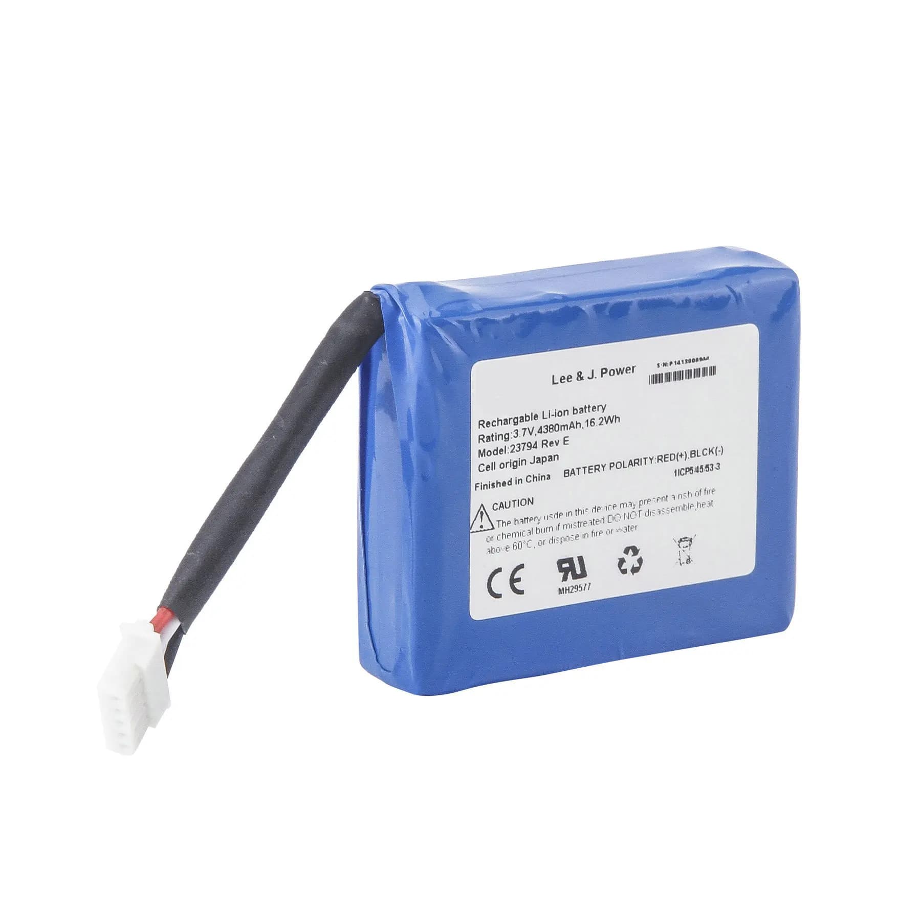 Pulse oxymeter battery for Masimo Radical-7 23794, P1540000019,4676