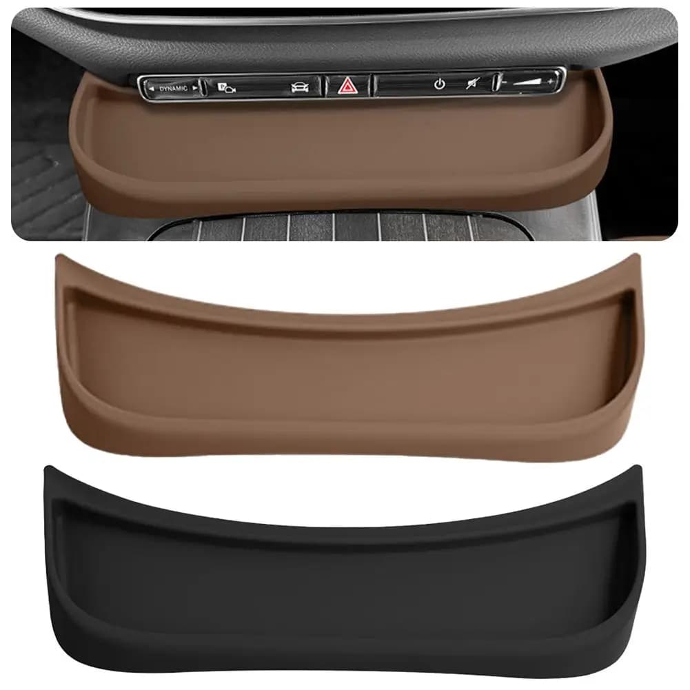 For Mercedes Class E 2024-2025: Central Console Organizer, Interior Anti-slip Tray, Accessories T2J0