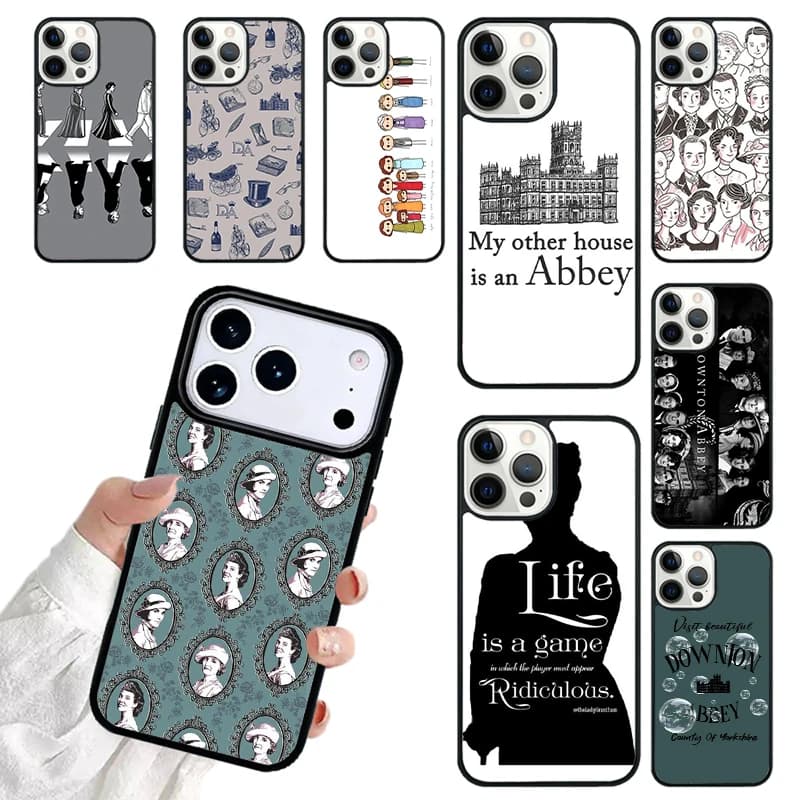 Downton Abbey TV Series Phone Case For iPhone 17 16 15 14 13 12 11 Pro Max 17air Shockproof Cover Fundas