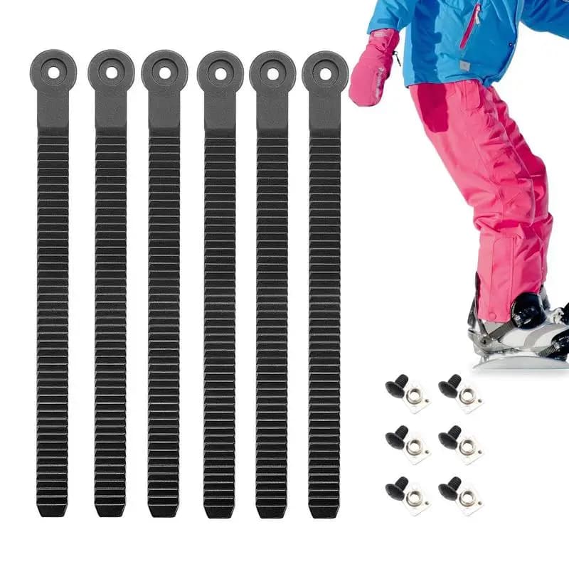 Cinghia per Caviglia per Attacco Snowboard, Facile da Installare, Accessorio Sportivo, Cinghie di Ricambio per Uomini, Adolescenti, Adulti ed Appassionati
