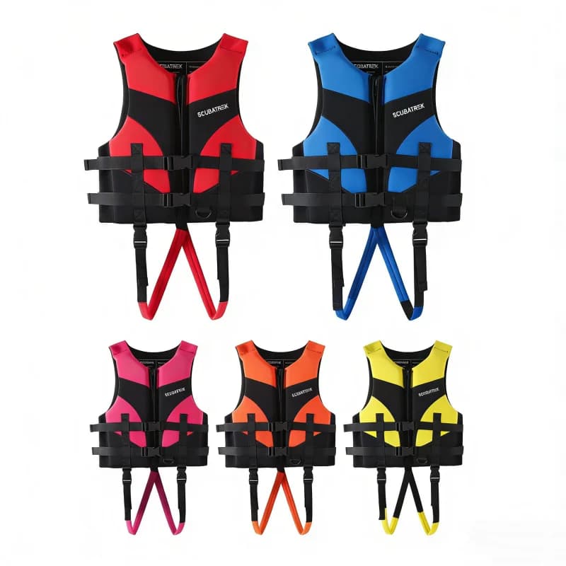 Giubbotto Salvagente per Bambini, Gilet Galleggiante per Neonati, Ausilio di Sicurezza per il Nuoto dei Bambini, per Sport Acquatici e Spiaggia
