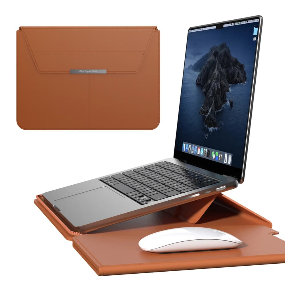 Custodia per laptop per MacBook Air 13.6 Custodia 13.3 15.4 Custodia per laptop in pelle con lettere impermeabili unisex