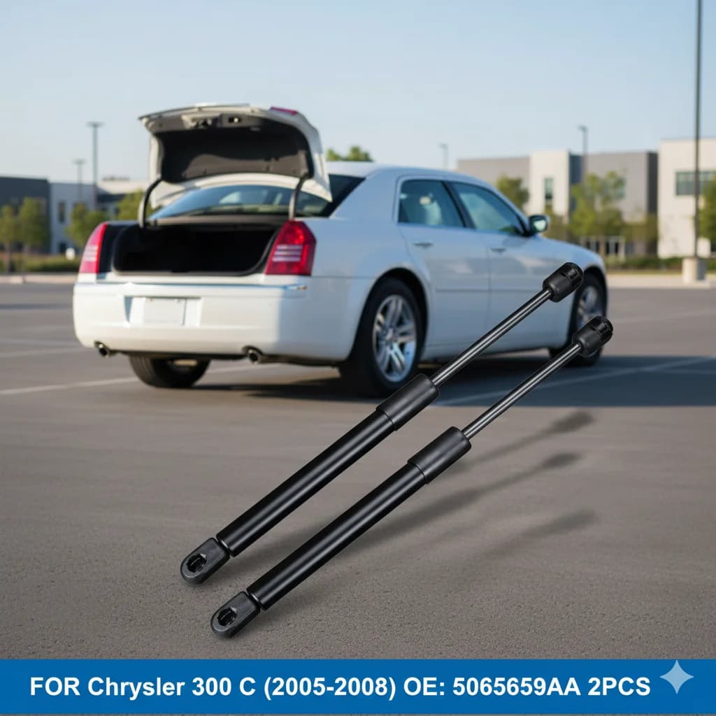 2PCS For Chrysler 300C Saloon Only Car Rear Gas Tailgate Boot Lift Support Struts Auto Accessories 2005-2008 5065659AA