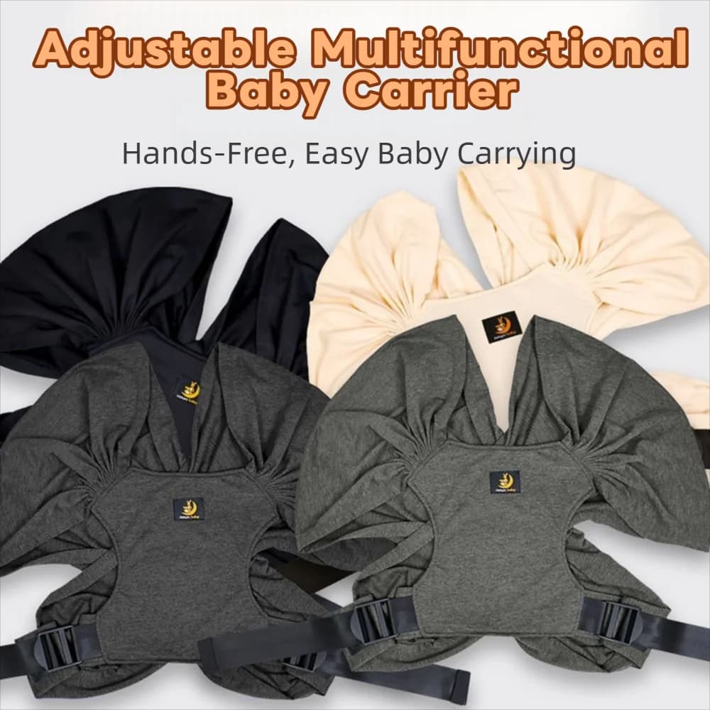 Marsupio per neonato stile coreano Cintura per marsupio per neonato regolabile e traspirante Cintura per fasciatoio per bambini leggera a mani libere per uscire