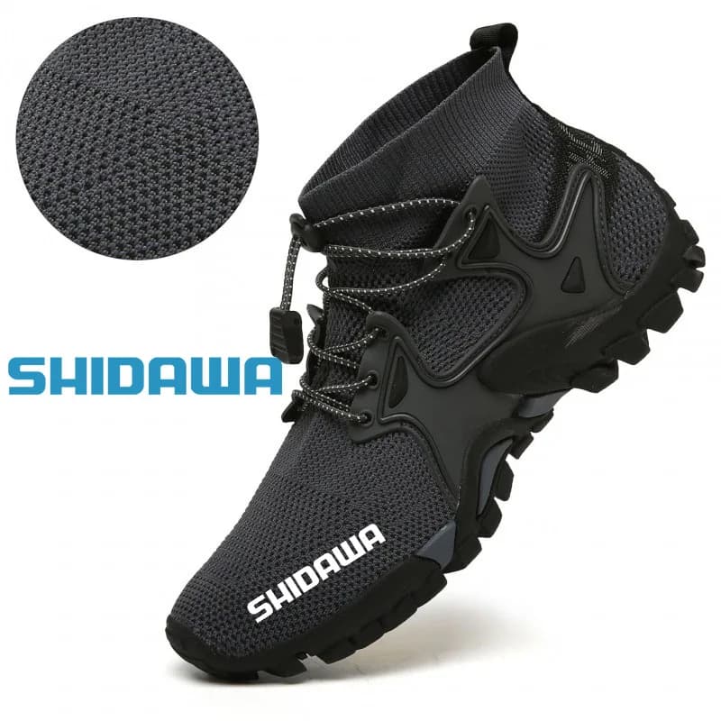 Shidawa estate traspirante antiscivolo coppie scarpe da pesca Outdoor Mesh scarpe a monte moda viaggio stivali sportivi uomo scarpe da trekking