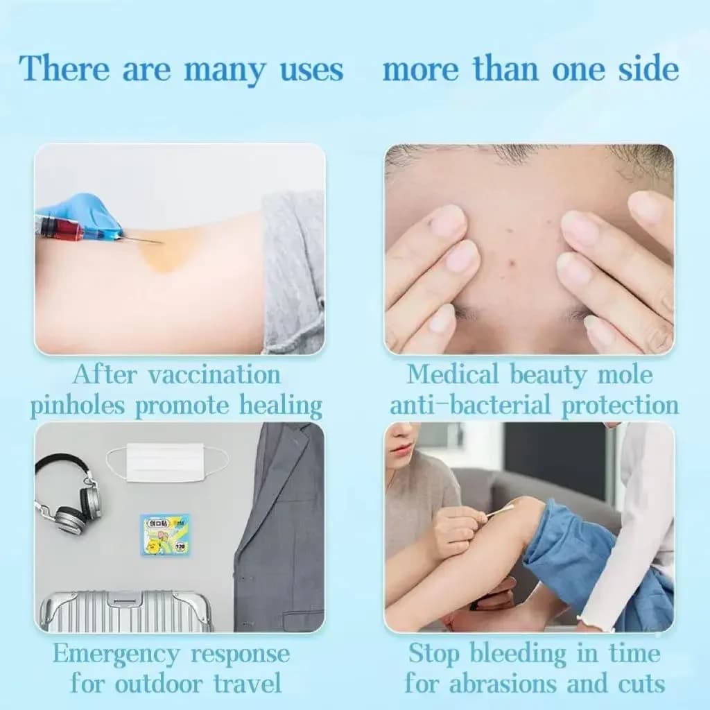 vvocci 120pcs AnimalHemostasis Adhesive For KidsLot Bandages First Emergency Kit Pattern Band Aid Wound Plaster PatchesCartoon