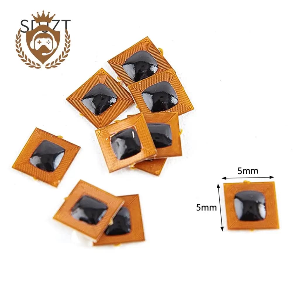 5 pz Programmabile Micro FPC NFC Ntag213 RFID Tag Adesivo 1mm Gamma di Lettura 5*5mm Dropshipping