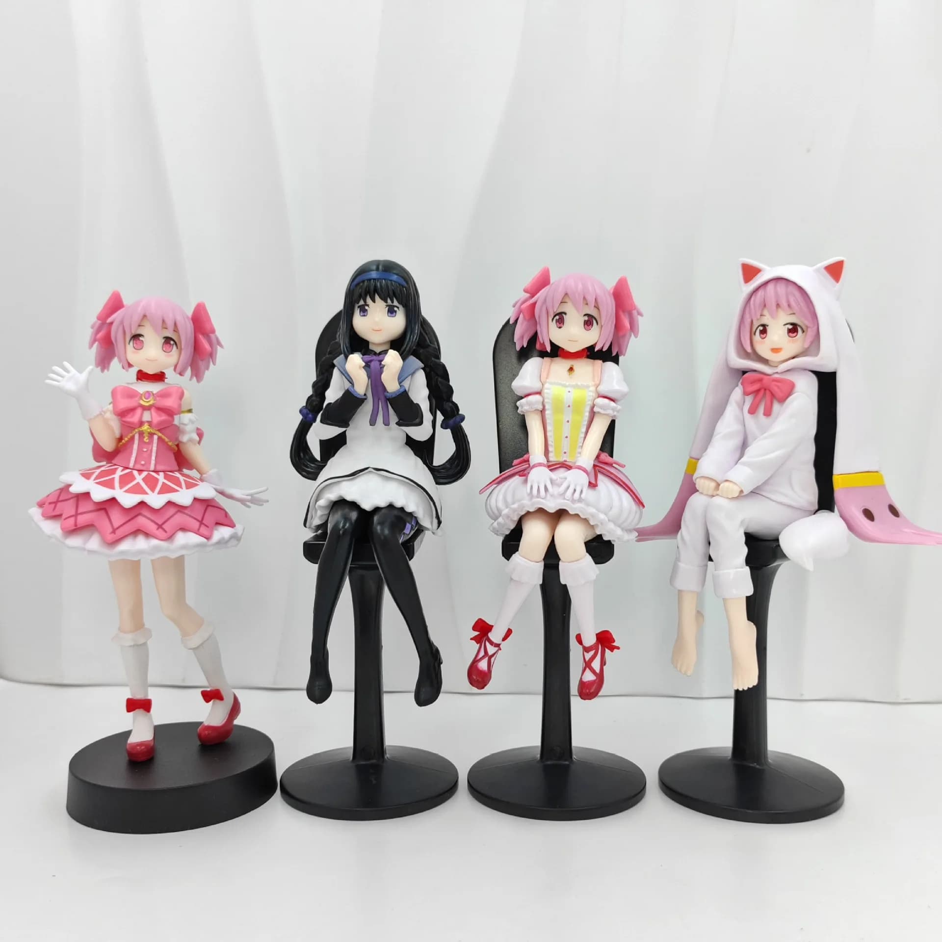 In Stock Magical Xiaoyuan Homura Pajama Version Action Figure Collectible Model Desktop Display Ornament Gift For Fans Collector