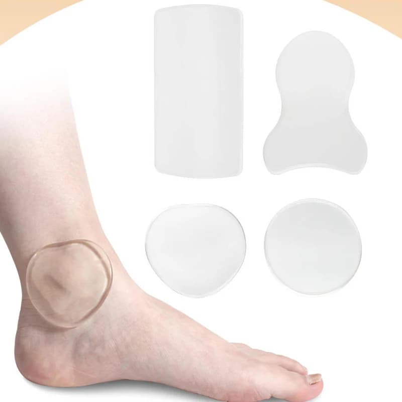 [YOUU] 2/8 Pezzi Cuscinetti in Gel per Caviglia, Supporto e Protezione Sportiva per Pattinaggio su Ghiaccio, Hockey, Pattinaggio a Rotelle, Escursionismo, Equitazione, Sci