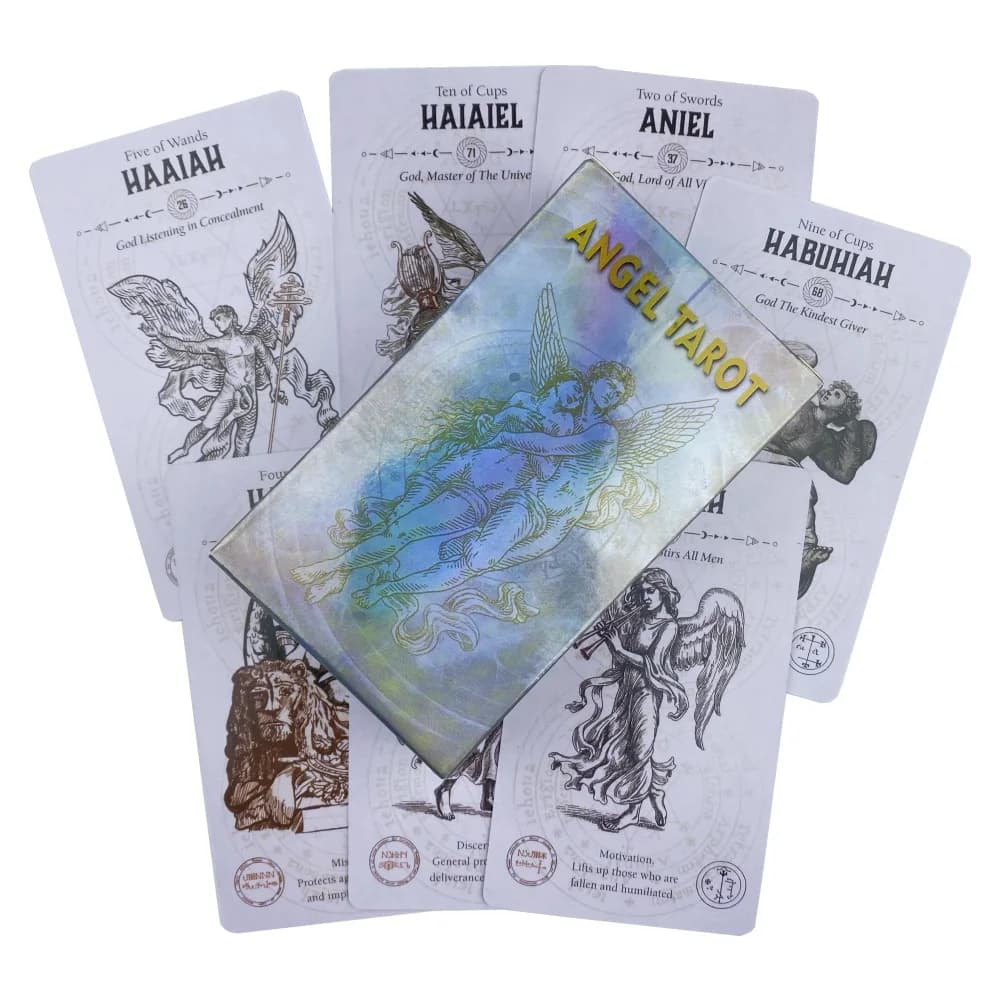 Romantic Love Angel tarocchi mazzo di divinazione versioni inglesi edizione Oracle Board Playing Table Games For Party