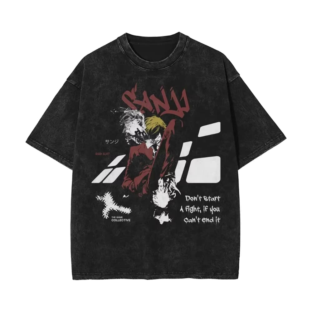 T-shirt con Grafica Nave One Piece 2026 Estiva in Cotone Unisex Casual Streetwear a Maniche Corte Top Streetwear Y2K Unisex
