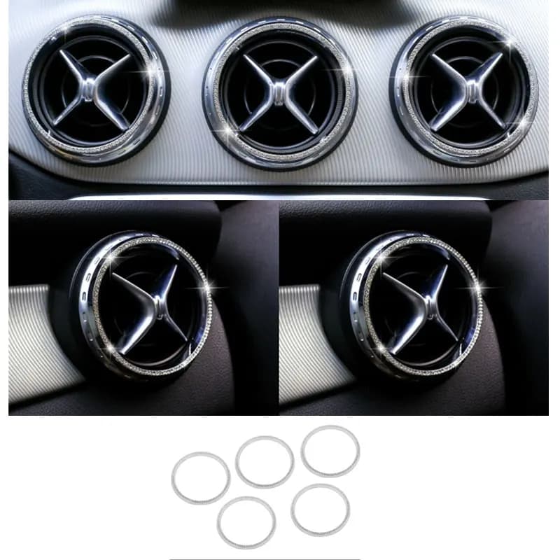 Diamante Trim Adesivo Per Mercedes Benz W176 C117 X156 A CLA GLA Classe Auto Decorazione di Interni Accessori Adesivo Car Styling