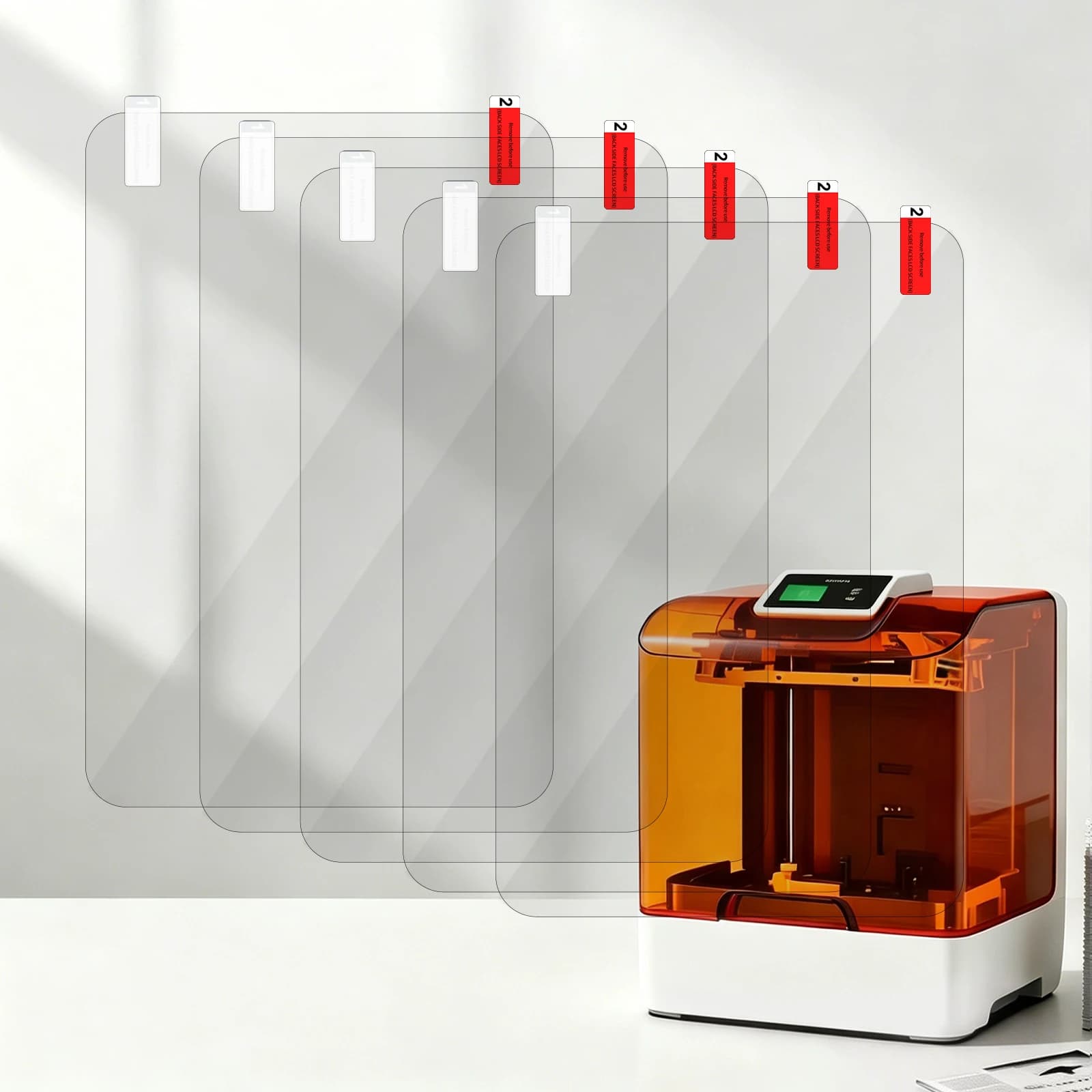 Pellicola Protettiva per Schermo HALOT X1, Protezione Schermo per Stampante 3D Creality HALOT X1 16K LCD a Resina
