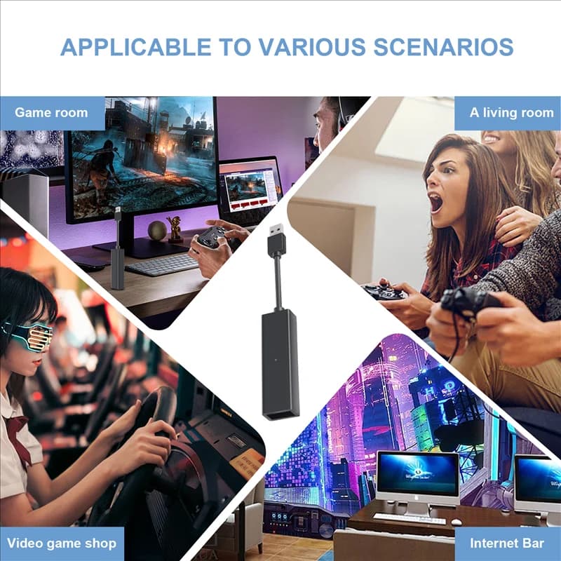 -ABLP Per PS5 Cavo adattatore VR Mini connettore adattatore fotocamera per Playstation 5 PS5 PS4 VR Accessori connettore adattatore
