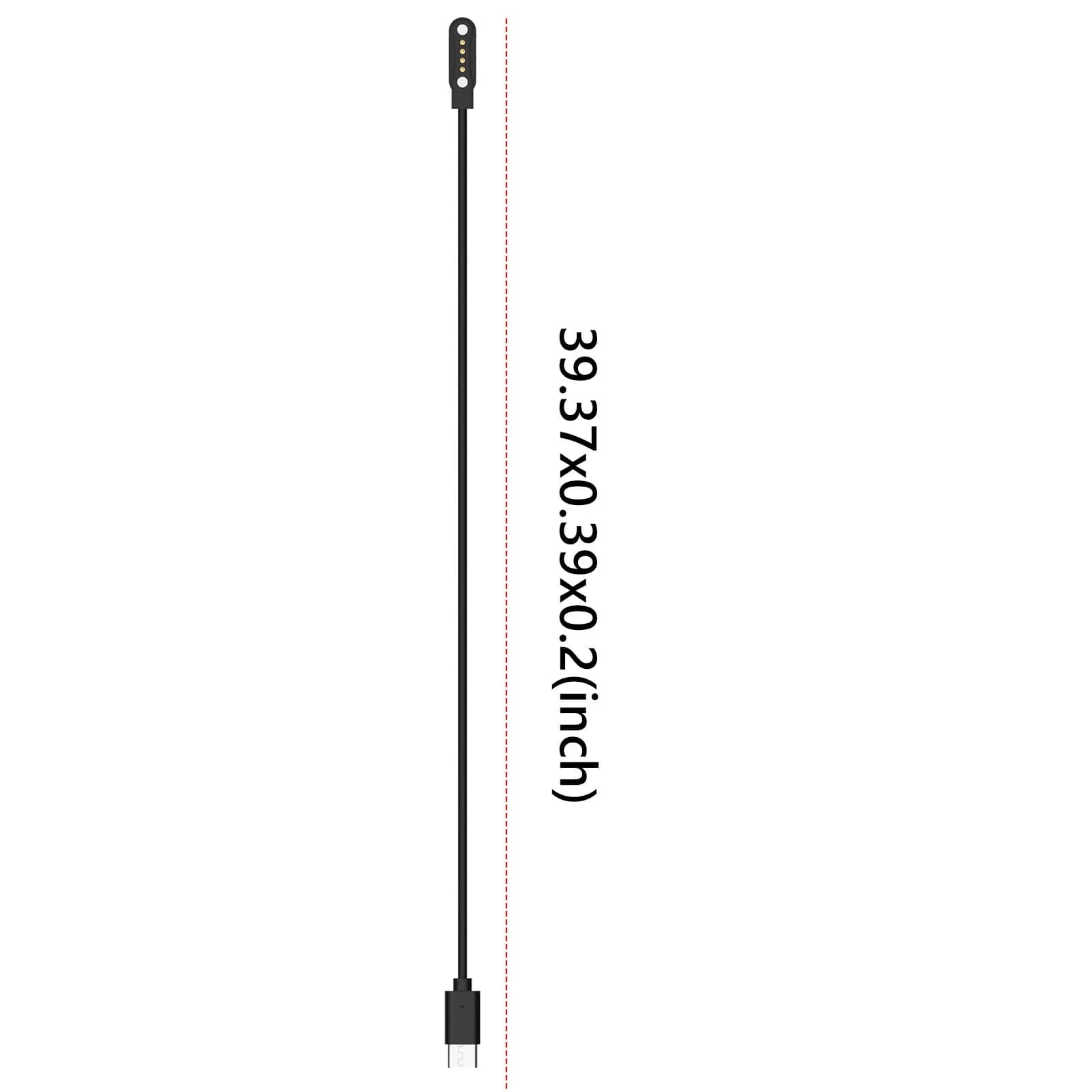 Magnetic Charger 3.3FT Fast Charging & Safe Protection Replacement Charging Cable for Note/Pro AI Voice Recorder