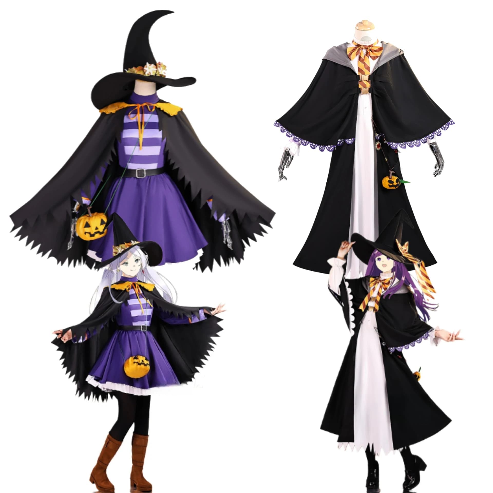 Frieren Beyond Journey's End Frieren Cosplay Costume Halloween Frieren Fern Cosplay Anime Role Play Clothing Full Set