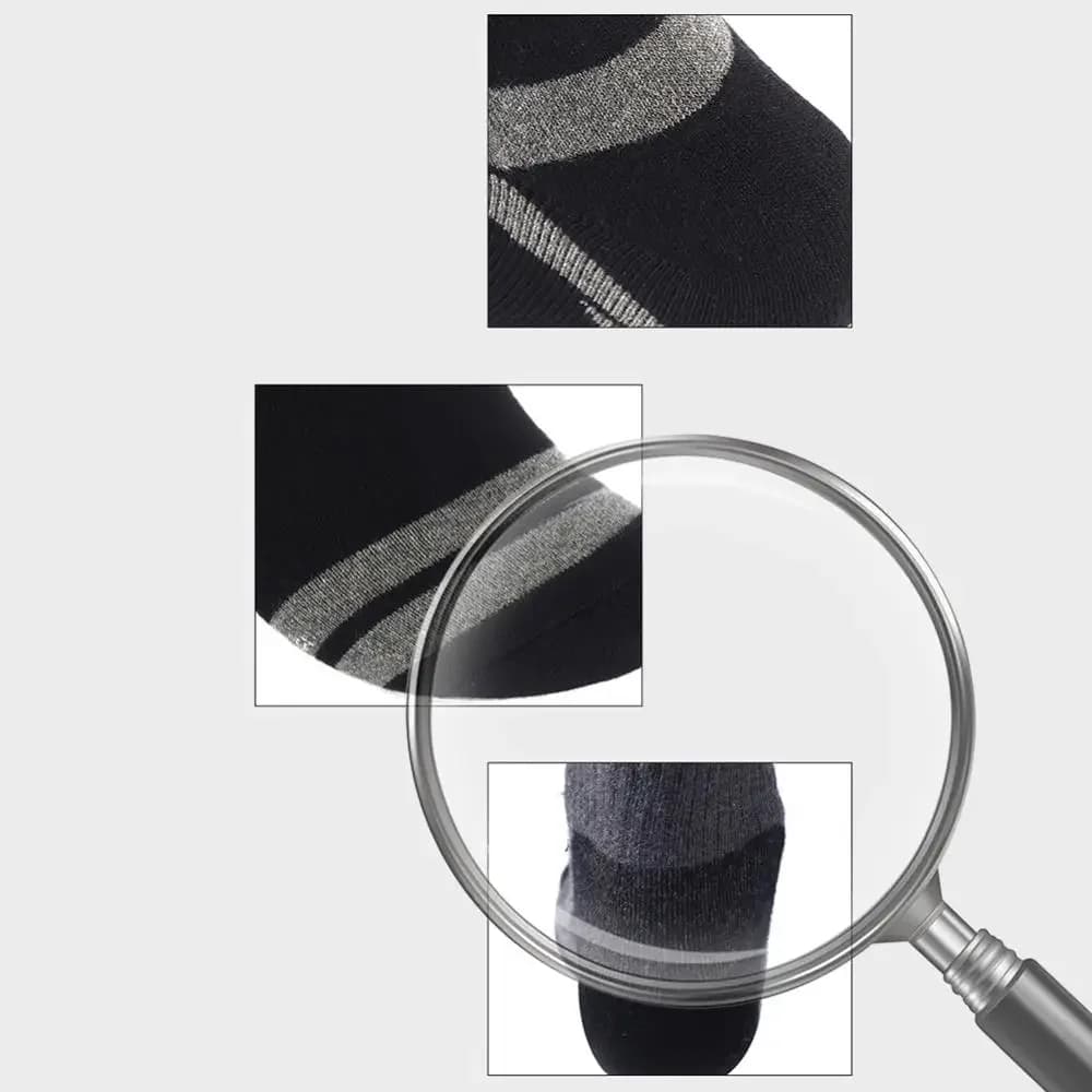 Calzini da sci riscaldati elettrici USB Calzini isolanti termici lavabili unisex Calzini riscaldanti morbidi e ispessiti indispensabili per l'inverno all'aperto