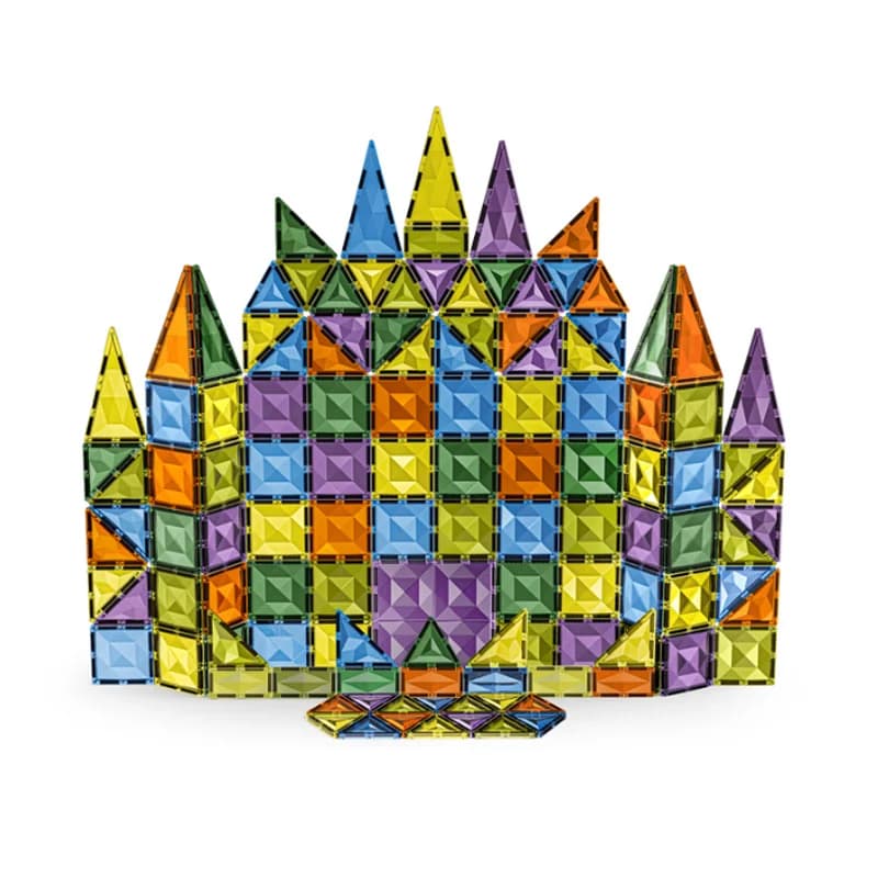 Set di Costruzioni Magnetiche da 7,5 cm, Piastrelle Magnetiche, Giocattoli Creativi per Architetti, Regali per Bambini