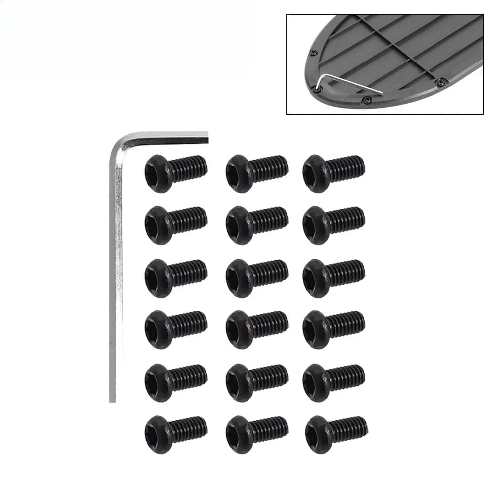 Viti del coperchio della batteria inferiore Kickscooter con strumenti per accessori per viti per scooter elettrico Ninebot MAX G2 G65 G30 G30LP G30D