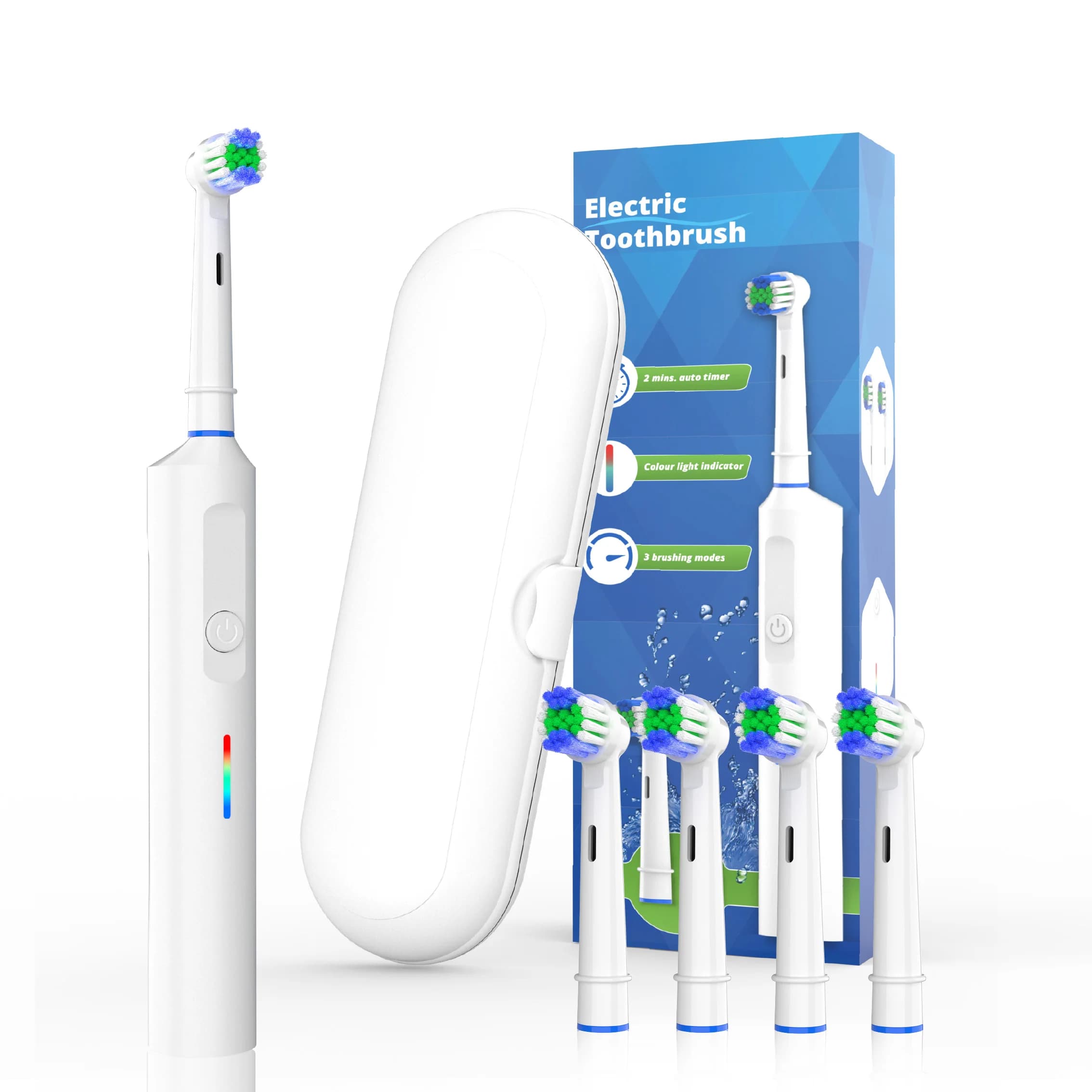 Automatic Electric Pet Brush, 360 ° Dental Cleaning Tool for Dogs and Cats