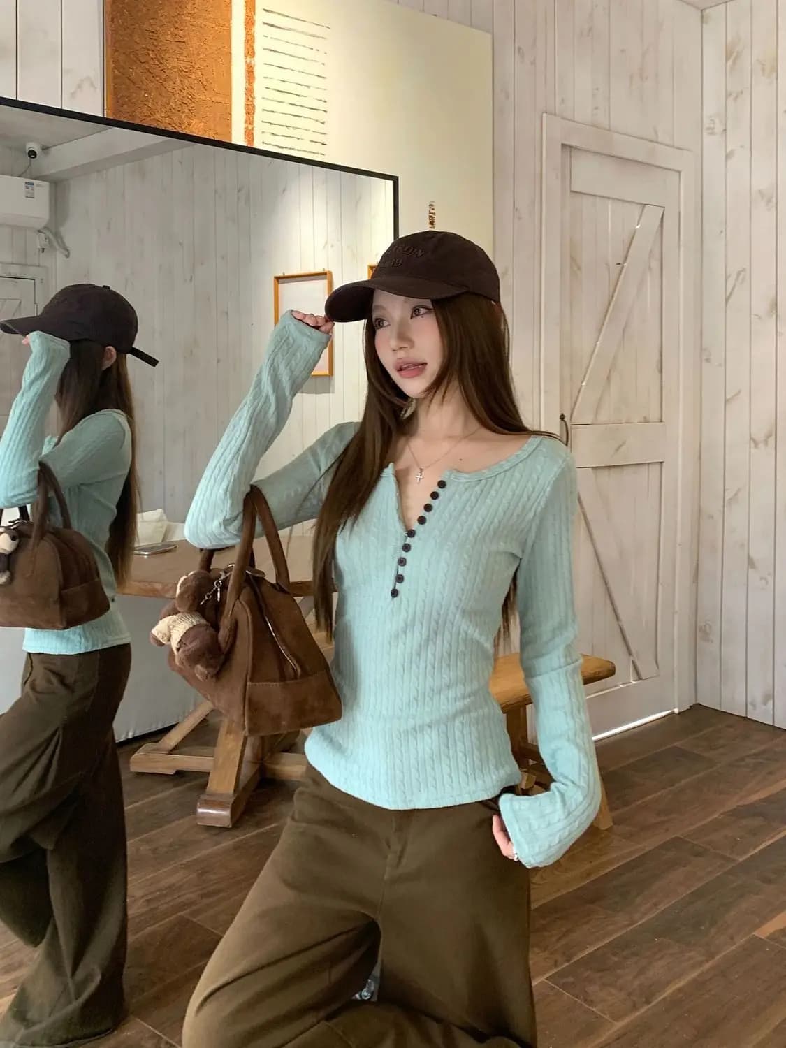 Maglioni da Donna in Maglia Y2K, Custodia Protettiva per Laptop da 13-15 Pollici, Borsa a Tracolla Grigio Rosa, Tendenze Moda Ufficio Autunno 2026