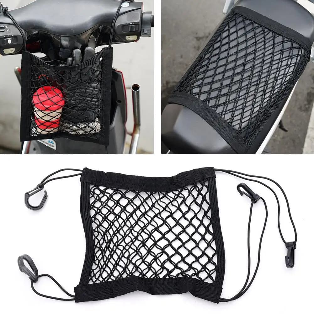 Bag for motorcycle helmets Bag for motorcycle motorcycles Bag for motorcycles Tool holder for luggage Tank for equipment Hook for net Bike Scooter Bag P7H6