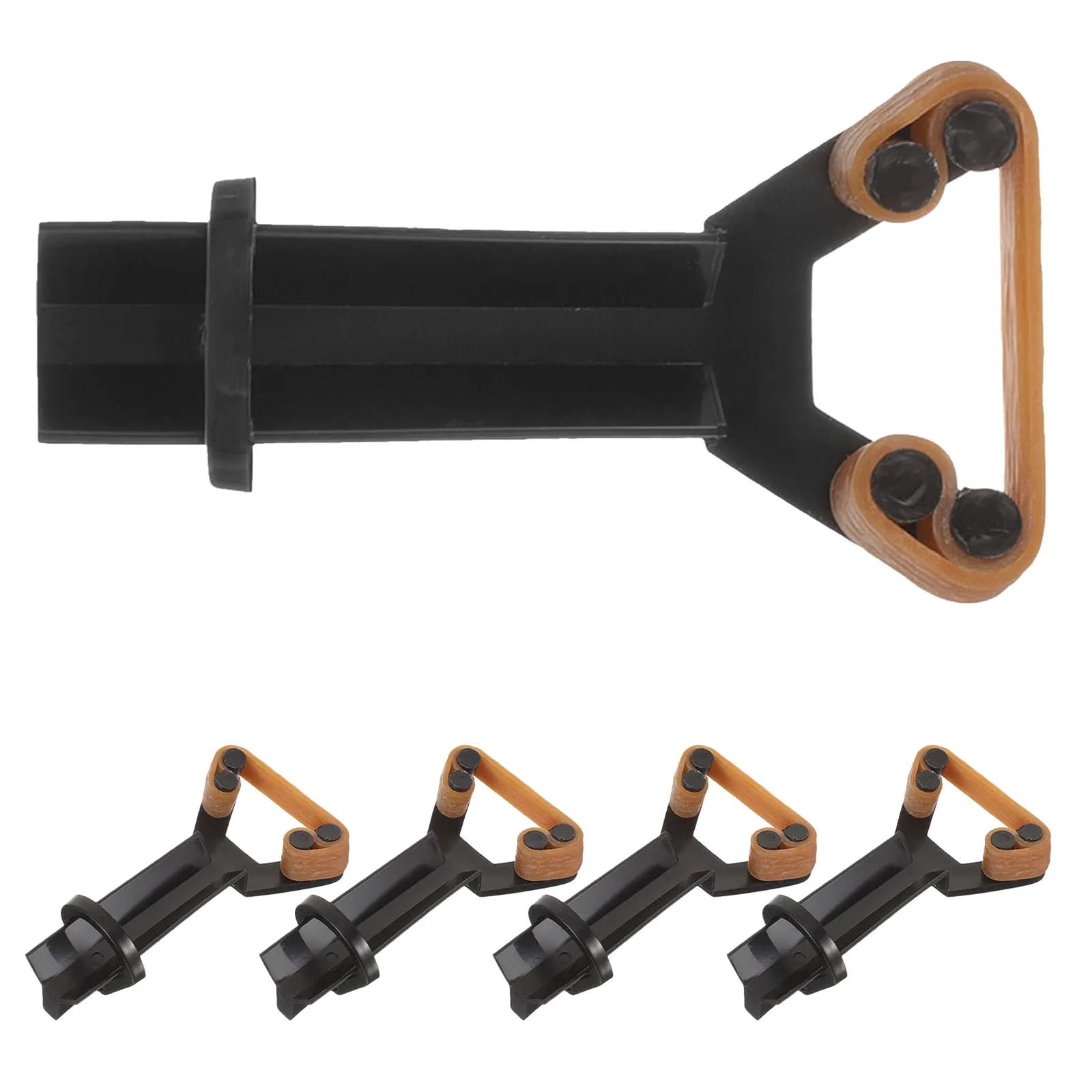 Set di 5 Attrezzi per Riparazione Stecche da Biliardo, Morsetto in Gomma Elastica per Allineamento Preciso, Sostituzione Rapida della Punta per Stecche da Snooker da 13mm