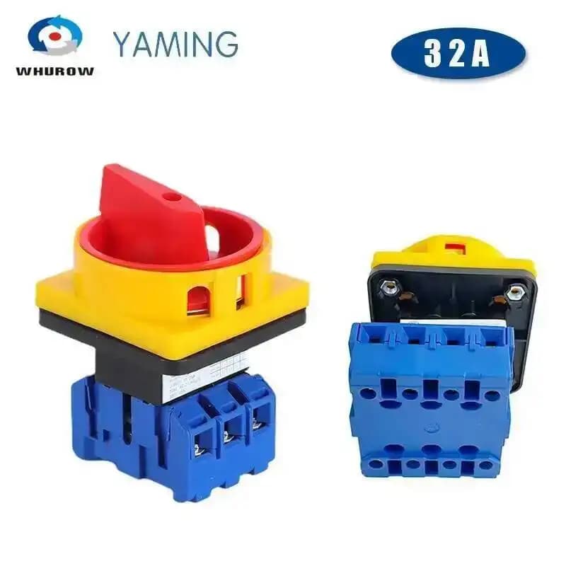 YMD11-32A interruttore isolatore On-off 3/4P 690V con blocco Pad selettore di disconnessione a camma rotante controllo ad alta tensione