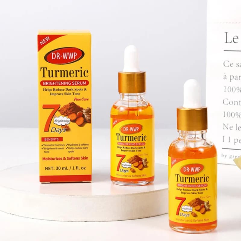 Turmeric Moisturizing Radiant Essence 30ml Vitamin C Even Out Skin Tone Nourishing Revitalizing Korean Daily Skincare Serum
