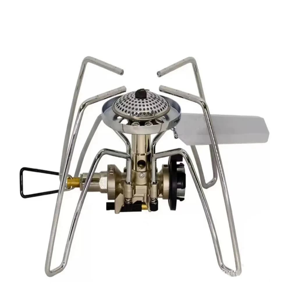 Fornello a gas butano da campeggio in acciaio XBS-310 Bruciatore a gas Spider in acciaio