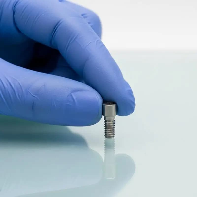 Base Composita Universale Dentium per Laboratorio Odontotecnico, Asta di Trasferimento Monouso e Vite di Sigillatura per Cura Orale