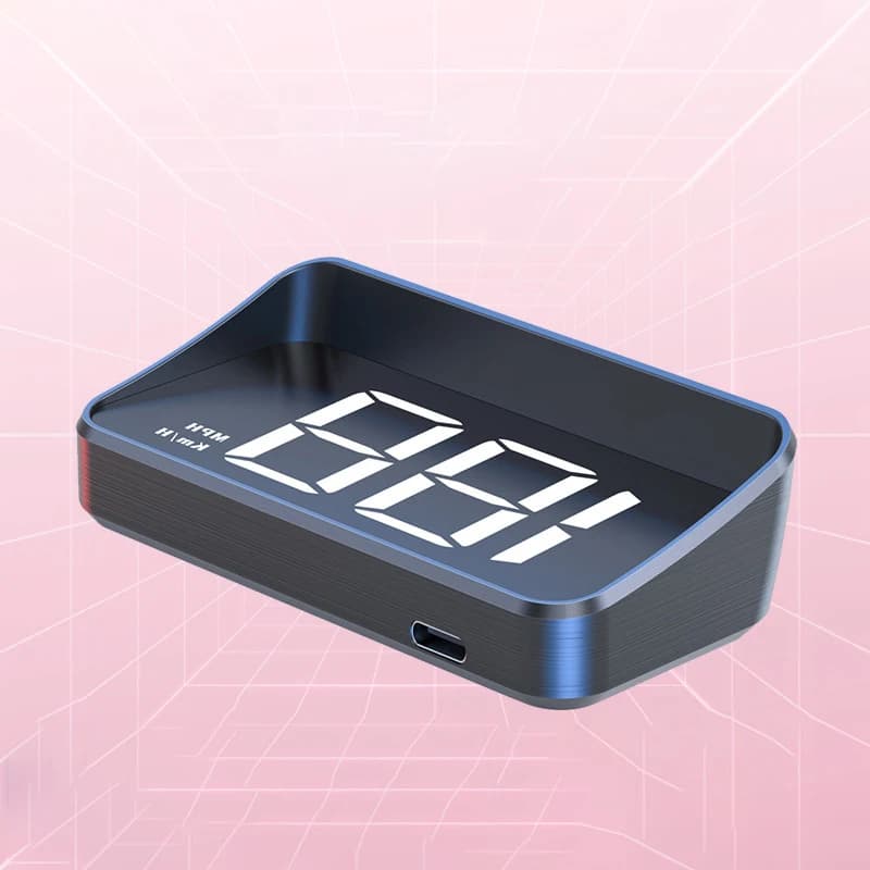 1Pc Tachimetro Digitale per Auto HUD GPS Head up Display Proiettore per Parabrezza per Veicoli Camion Accessori Elettronica Auto