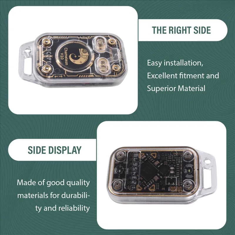 【COOL】 Emulatore lettore di chip intelligente Camaleonte V2.0 Decodifica scheda di riavvio RFID Duplicatore NFC 125Khz 13,56Mhz