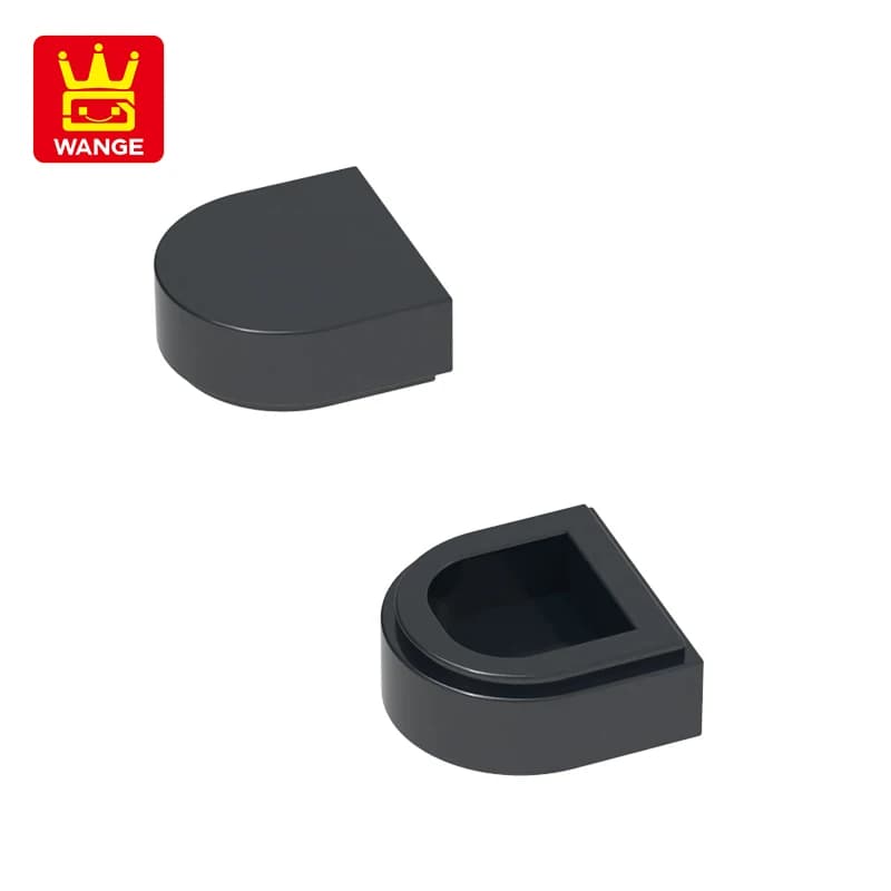 Wange 24246 50g/390PCS Piastrella Rotonda 1x1 Mezza Cerchio Blocco Moc Compatibile con Mattoni FAI DA TE Giocattolo Per Bambini Parte di Montaggio