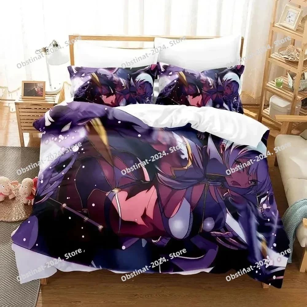 Set biancheria da letto Queen Blade Copripiumino Completo Queen King Size Federa Letto Set letto stampato Aldult Camera da letto per bambini Singolo Twin Anime