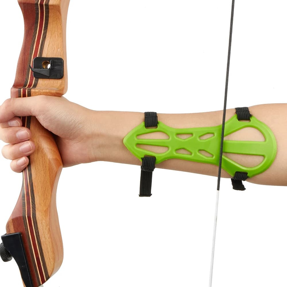 1pc Archery Silica Gel Arm Guard Hunting Gear Arm Guard Protector Sports Shooting Training Accessories Guard Protection Forearm