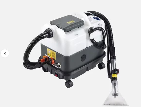 Pulitore a Vapore Elettrico Portatile Multifunzione Professionale ad Alta Temperatura con Funzione Schiuma Spray per Auto