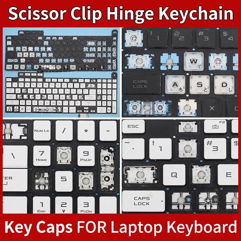 Tastiera Keycap Per Asus TUF Gaming A15 F15 FA507 FA507RC FA507RE FX507 FX517 A17 FA707 F17 FX707 FX707ZC Scissor Cerniera Keyframe