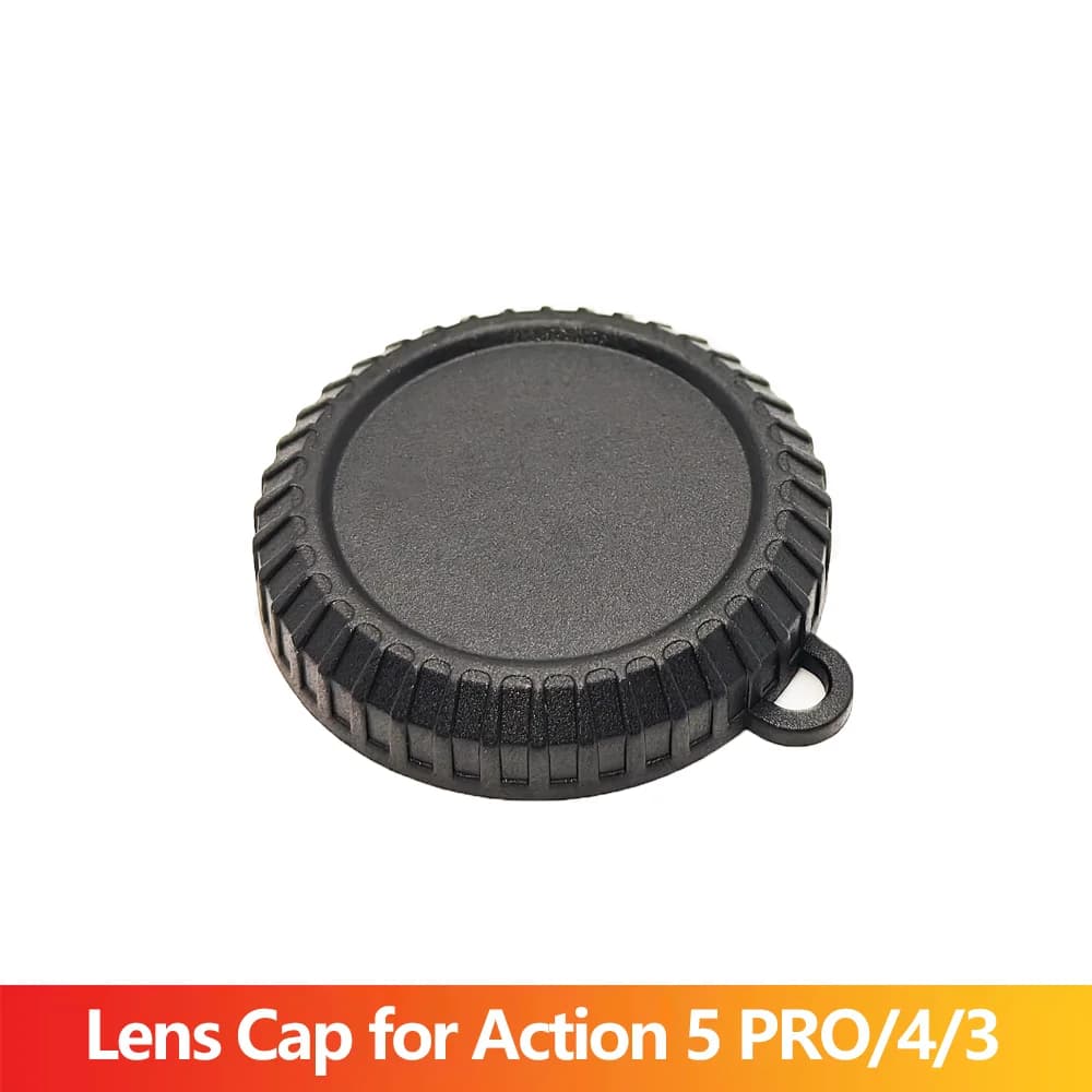 TPU lens protective cap for DJI Osmo Action 5 PRO/4/3, lens cover accessories for anti-scratch, dustproof, shockproof camera