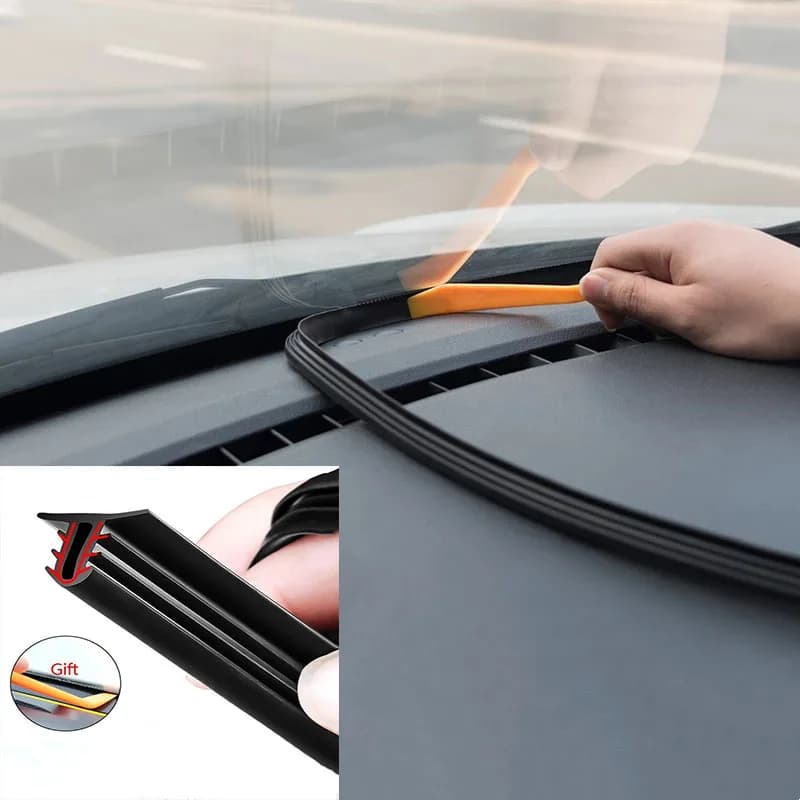 Striscia di tenuta universale per cruscotto auto Isolamento acustico acustico per protezione meteorologica Guarnizione per auto in gomma Alfa Romeo 159