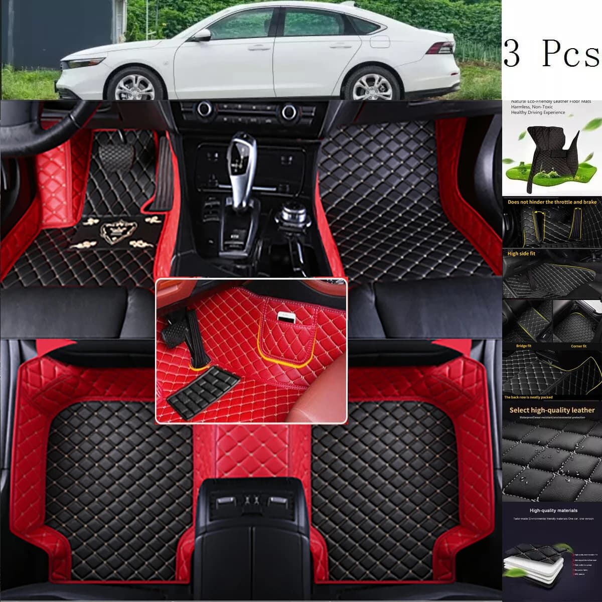 Tappetini auto personalizzati per Audi TT TTS TTRS all model year tappeto interno accessori auto Footbridge styling tappeti tappeto