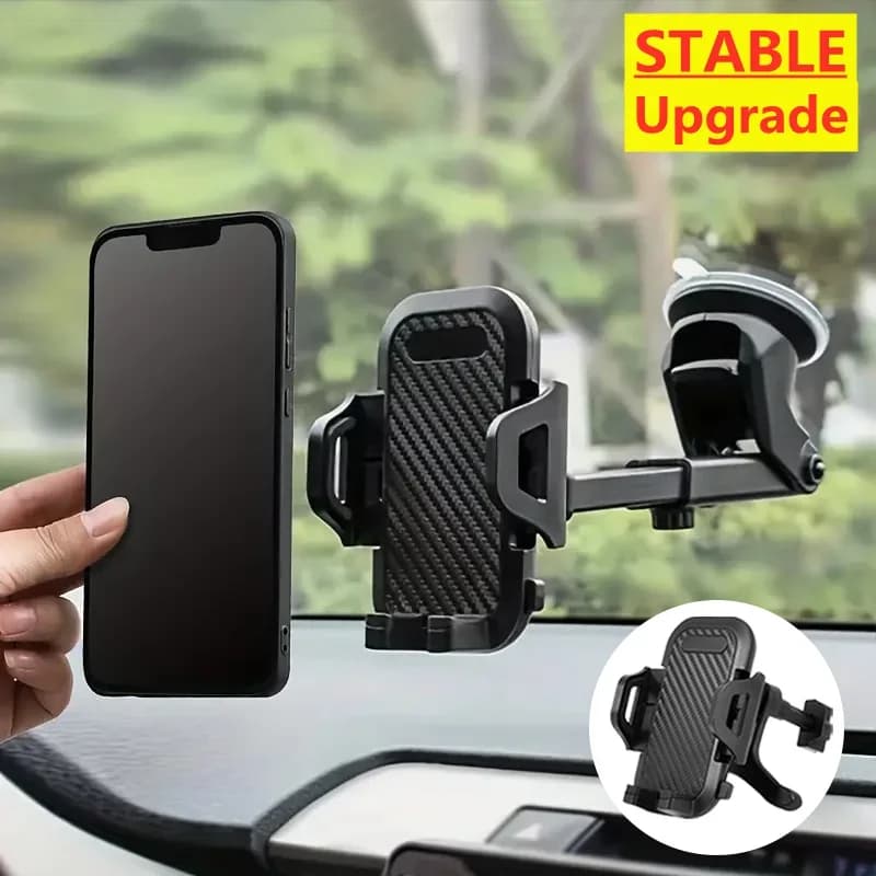 Supporto per telefono da auto 360 ° Supporto universale per smartphone da parabrezza per iPhone 12 11 7 8 Samsung Huawei