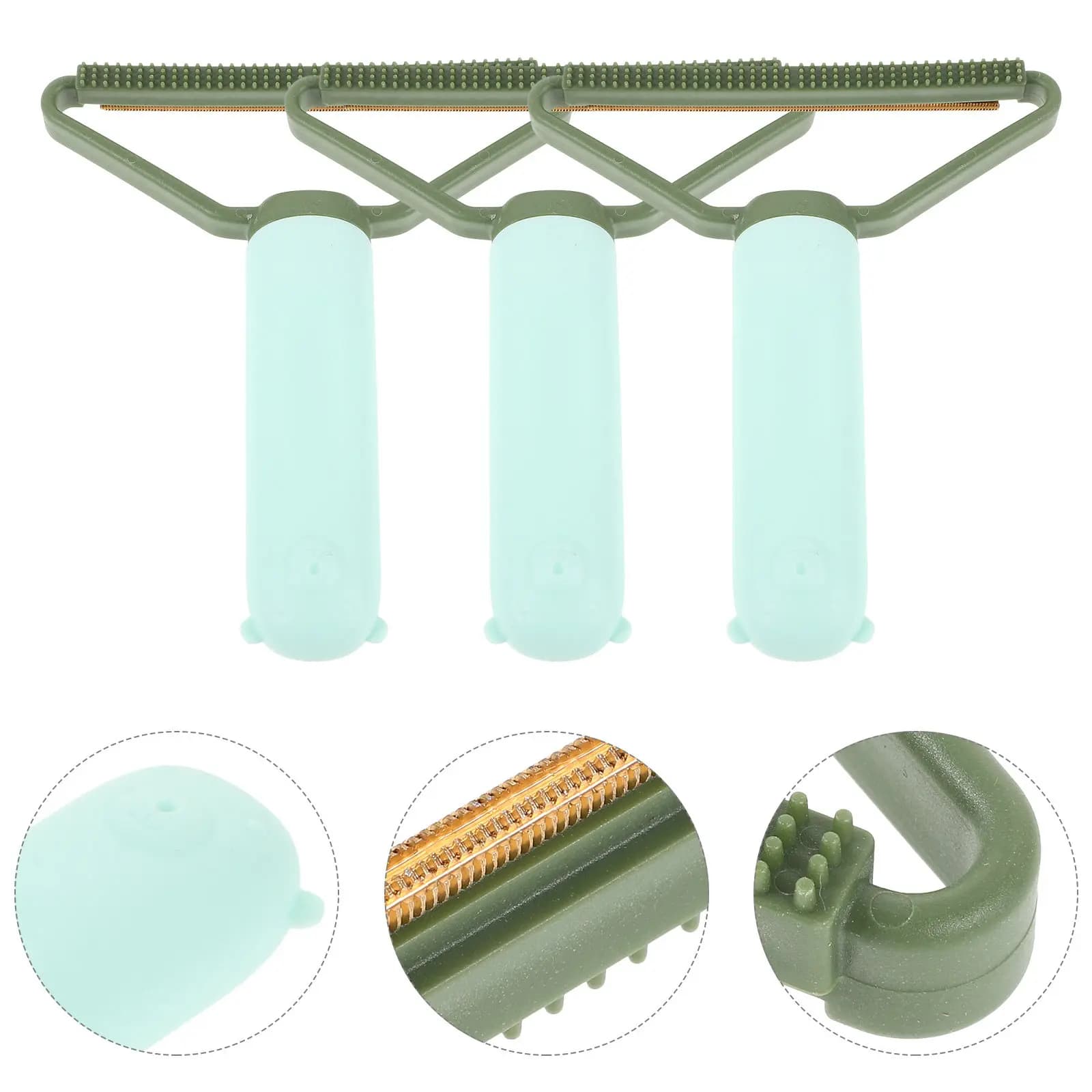 3 Pcs Hair Cleaning Remover Manual Lint for Clothes Roller Pet Coat Cleaner Tool Clothing Absorber